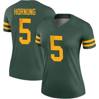 Green Bay Packers Women's Paul Hornung Legend Alternate Jersey - Green