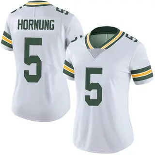 Green Bay Packers Women's Paul Hornung Limited Vapor Untouchable Jersey - White