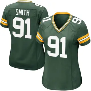 Green Bay Packers Women's Preston Smith Game Team Color Jersey - Green