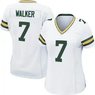 Green Bay Packers Women's Quay Walker Game Jersey - White