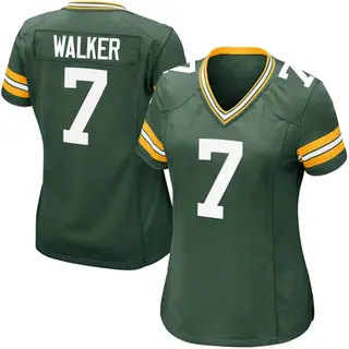 Green Bay Packers Women's Quay Walker Game Team Color Jersey - Green