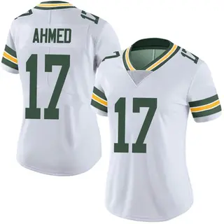 Green Bay Packers Women's Ramiz Ahmed Limited Vapor Untouchable Jersey - White