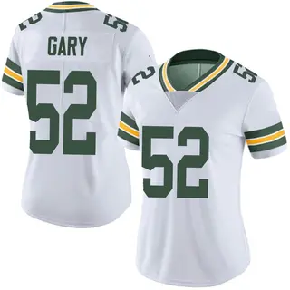 Green Bay Packers Women's Rashan Gary Limited Vapor Untouchable Jersey - White
