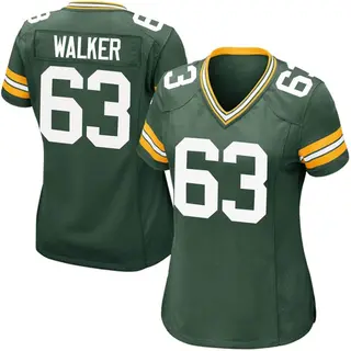 Green Bay Packers Women's Rasheed Walker Game Team Color Jersey - Green