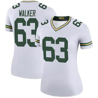 Green Bay Packers Women's Rasheed Walker Legend Color Rush Jersey - White