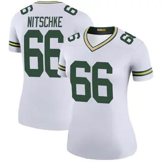 Green Bay Packers Women's Ray Nitschke Legend Color Rush Jersey - White