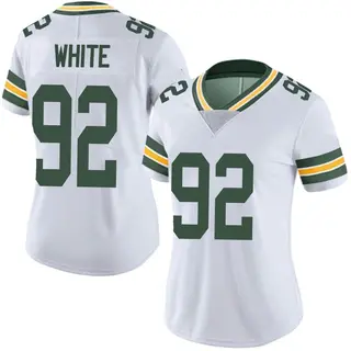 Green Bay Packers Women's Reggie White Limited Vapor Untouchable Jersey - White