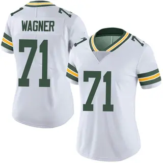 Green Bay Packers Women's Rick Wagner Limited Vapor Untouchable Jersey - White