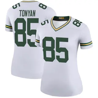 Green Bay Packers Women's Robert Tonyan Legend Color Rush Jersey - White