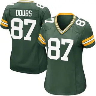 Green Bay Packers Women's Romeo Doubs Game Team Color Jersey - Green