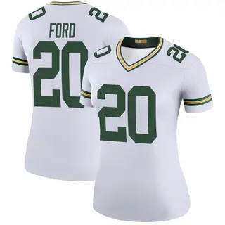 Green Bay Packers Women's Rudy Ford Legend Color Rush Jersey - White