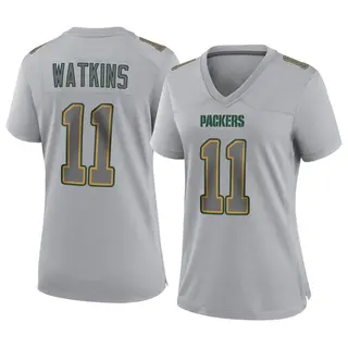 Green Bay Packers Women's Sammy Watkins Game Atmosphere Fashion Jersey - Gray