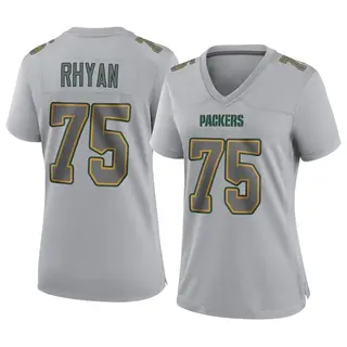 Green Bay Packers Women's Sean Rhyan Game Atmosphere Fashion Jersey - Gray