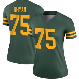 Green Bay Packers Women's Sean Rhyan Legend Alternate Jersey - Green