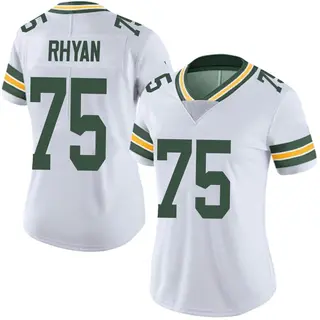 Green Bay Packers Women's Sean Rhyan Limited Vapor Untouchable Jersey - White