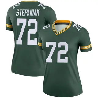 Green Bay Packers Women's Simon Stepaniak Legend Jersey - Green
