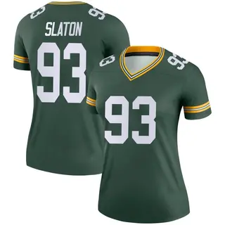 Green Bay Packers Women's T.J. Slaton Legend Jersey - Green