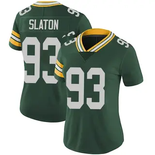Green Bay Packers Women's T.J. Slaton Limited Team Color Vapor Untouchable Jersey - Green