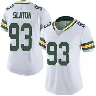 Green Bay Packers Women's T.J. Slaton Limited Vapor Untouchable Jersey - White