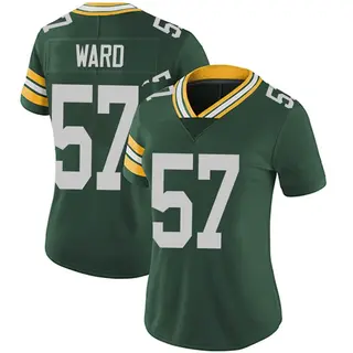 Green Bay Packers Women's Tim Ward Limited Team Color Vapor Untouchable Jersey - Green