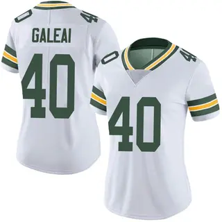 Green Bay Packers Women's Tipa Galeai Limited Vapor Untouchable Jersey - White