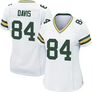 Green Bay Packers Women's Tyler Davis Game Jersey - White