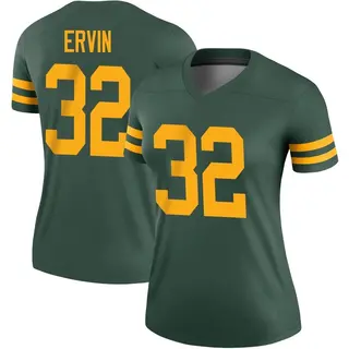 Green Bay Packers Women's Tyler Ervin Legend Alternate Jersey - Green