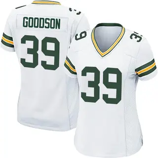 Green Bay Packers Women's Tyler Goodson Game Jersey - White