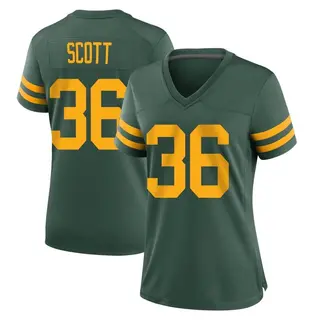 Green Bay Packers Women's Vernon Scott Game Alternate Jersey - Green