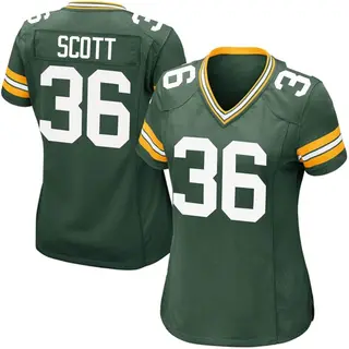 Green Bay Packers Women's Vernon Scott Game Team Color Jersey - Green