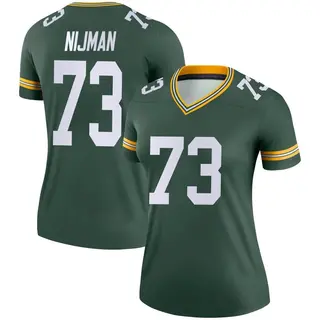 Green Bay Packers Women's Yosh Nijman Legend Jersey - Green