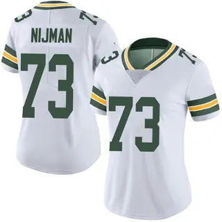 Green Bay Packers Women's Yosh Nijman Limited Vapor Untouchable Jersey - White