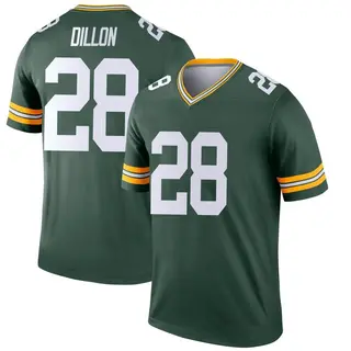 Green Bay Packers Youth AJ Dillon Legend Jersey - Green