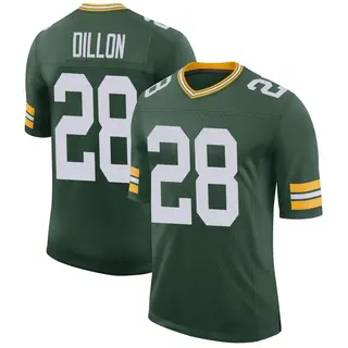Green Bay Packers Youth AJ Dillon Limited Classic Jersey - Green