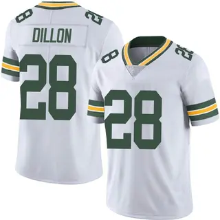 Green Bay Packers Youth AJ Dillon Limited Vapor Untouchable Jersey - White
