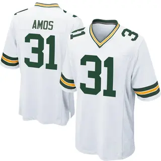 Green Bay Packers Youth Adrian Amos Game Jersey - White