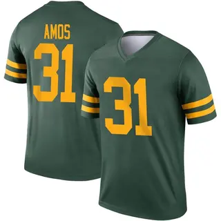 Green Bay Packers Youth Adrian Amos Legend Alternate Jersey - Green