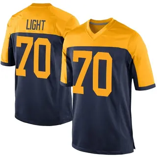 Green Bay Packers Youth Alex Light Game Alternate Jersey - Navy