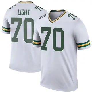 Green Bay Packers Youth Alex Light Legend Color Rush Jersey - White