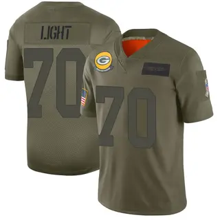 Green Bay Packers Youth Alex Light Limited 2019 Salute to Service Jersey - Camo