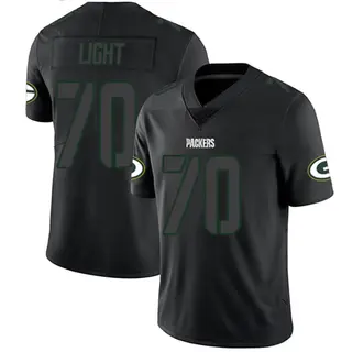 Green Bay Packers Youth Alex Light Limited Jersey - Black Impact