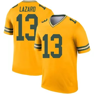 Green Bay Packers Youth Allen Lazard Legend Inverted Jersey - Gold