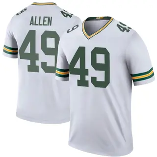 Green Bay Packers Youth Austin Allen Legend Color Rush Jersey - White