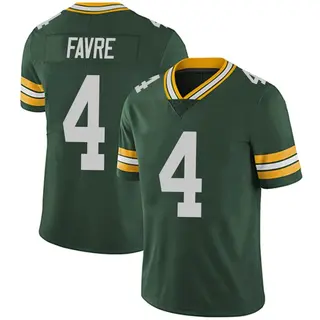Green Bay Packers Youth Brett Favre Limited Team Color Vapor Untouchable Jersey - Green