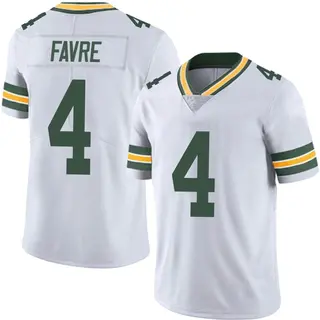 Green Bay Packers Youth Brett Favre Limited Vapor Untouchable Jersey - White