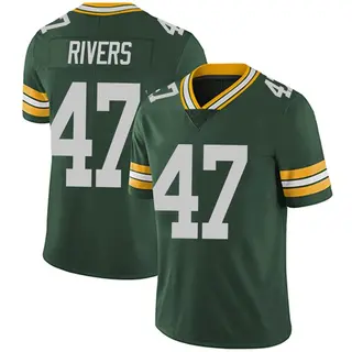 Green Bay Packers Youth Chauncey Rivers Limited Team Color Vapor Untouchable Jersey - Green