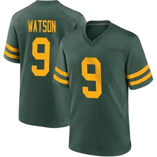 Green Bay Packers Youth Christian Watson Game Alternate Jersey - Green