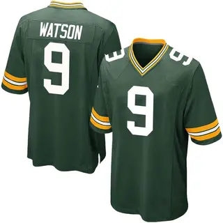 Green Bay Packers Youth Christian Watson Game Team Color Jersey - Green