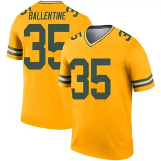 Green Bay Packers Youth Corey Ballentine Legend Inverted Jersey - Gold