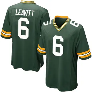 Green Bay Packers Youth Dallin Leavitt Game Team Color Jersey - Green